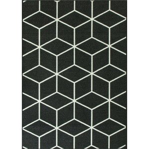 Koberec Cubes 29 grafitový