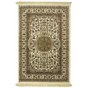 Koberec Isfahan Lurex 5255 Ornament krémový