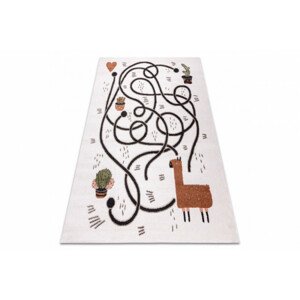 Dětský koberec FUN Game krémový