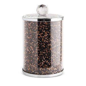 Nádoba VENTOSA 06 černá / zlatá