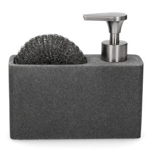 Dávkovač na saponát TEANA grafitový ALL 952078