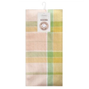 Sada kuchyňských utěrek OLIVIA 2 zelená / žlutá