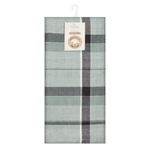 Sada kuchyňských utěrek OLIVIA 2 černá / olivová