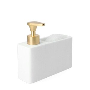 Dávkovač TEANA bílý/zlatý 812113