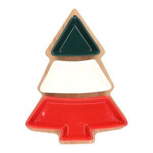 Sada servírovacích misek TROEL ve tvaru vánočního stromku 982754