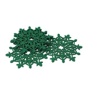 Sada podložek pod sklenice ORKEL zelená 800769