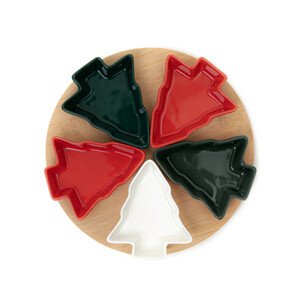 Sada servírovacích misek TROEL ve tvaru vánočního stromku 832555