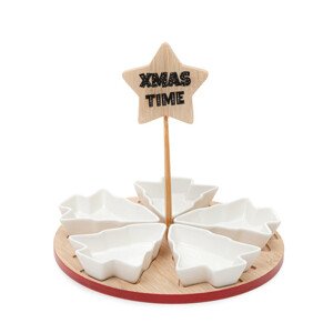 Sada servírovacích misek TROEL ve tvaru vánočního stromku 832579