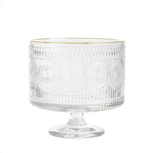 Skleněná miska BARREL se vzory 883557