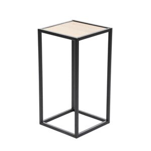 Stojan na květiny ROH černý 876719