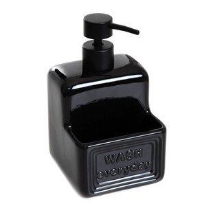 Dávkovač na saponát SYLAN černý 848297