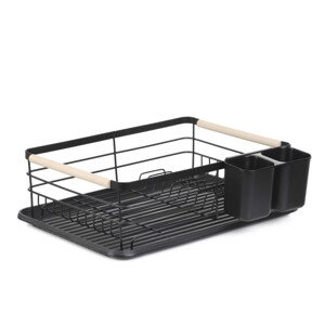 Odkapávač na nádobí PLYSTRY černý 887197