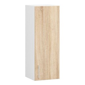 Horní kuchyňská skříňka LIMA W30 D1 H720 bílá / dub sonoma