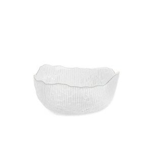 Miska APOLA s drážkami skleněná 714269