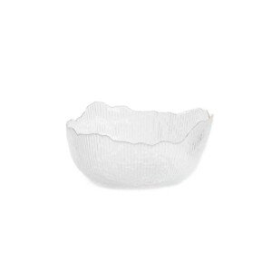 Miska APOLA s drážkami skleněná 714252