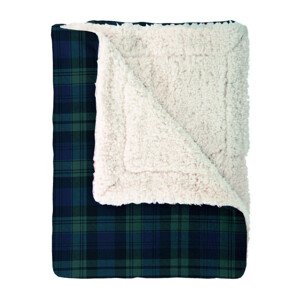 Deka Sherpa Scot Ornkey zelená / modrá, károvaná