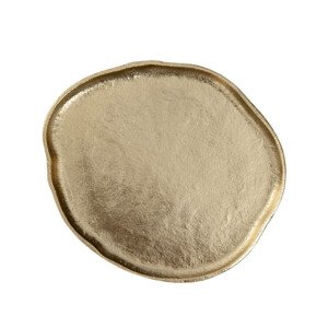Dekorativní tác GIRONA zlatý 855257