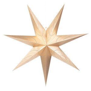 LED hvězda GALLA zlatá 705045