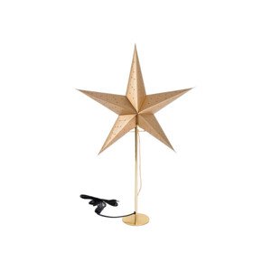 Vánoční lampa GALLA zlatá 704536