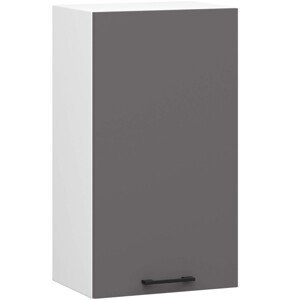 Horní kuchyňská skříňka OLIWIA W40 H720 bílá / grafitová / šedá