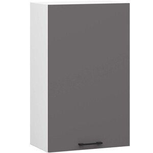 Horní kuchyňská skříňka OLIWIA W50 H720 bílá / grafitová / šedá