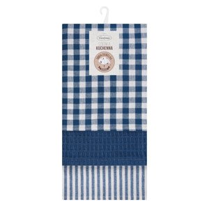 Sada kuchyňských utěrek LUCY modrá