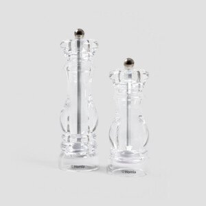 Sada dvou mlýnků HALLAIS průsvitná 729720