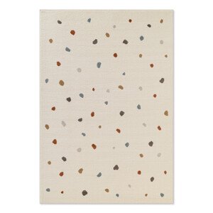 Dětský koberec Hanse Home Adventures tečky, krémový, vícebarevný