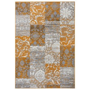 Koberec Hanse Home Gloria Bloques hořčicový