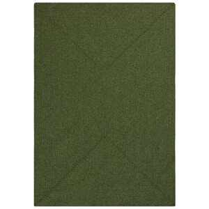 Koberec Hanse Home Braided Trenzado zelený