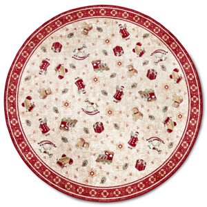 Koberec Toy's Delight Villeroy & Boch Shine červený / vícebarevný kruh