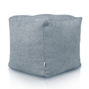 Taburetka Boucle modrá