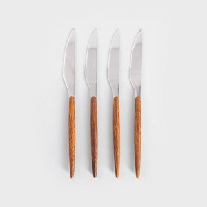 Sada nožů CORK stříbrná 723377 (4 ks)