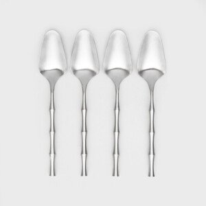 Sada čajových lžiček NINGBO stříbrná 727047 (4 ks)