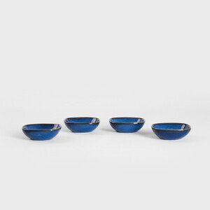 Sada dekoračních misek OKINAWA tmavomodrých 743054 (4 ks)