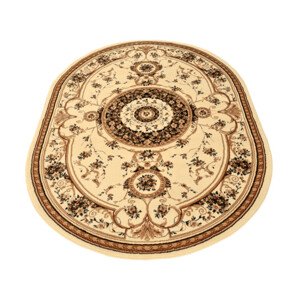 Koberec Orient 003 krémový ovál