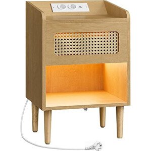 Noční stolek s LED osvětlením LET617Y02