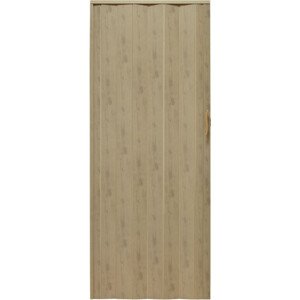 Skládací dveře 001P ELM G matné 90 cm