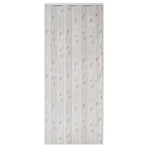Skládací dveře 001P ALASKA dub matný 80 cm
