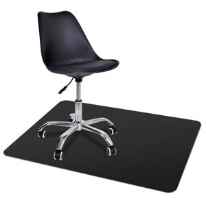 Podložka pod židli 140x100 cm černá