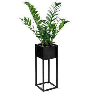 Stojan na květiny CONCOVE černý 60 cm