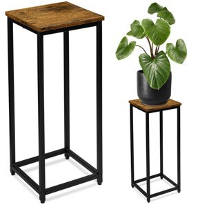 Stojan na květiny ARBEN RUSTIC černý 60 cm