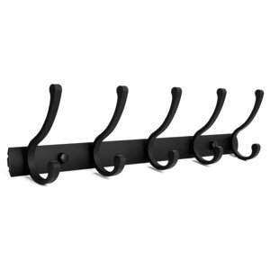 Nástěnný věšák ZAROS černý