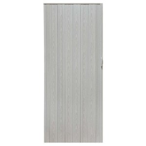 Skládací dveře 004 07 šedý dub 90 cm