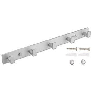 Nástěnný věšák PSINO stříbrný