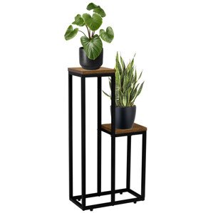 Stojan na květiny HANZEL RUSTIC dub