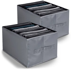 Sada dvou organizérů LIAM grafitová (2 ks)