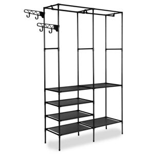 Šatní skříň AMELIA černá