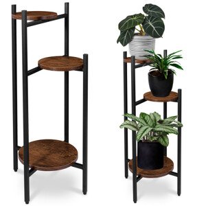 Stojan na květiny TRETORRI RUSTIC černý