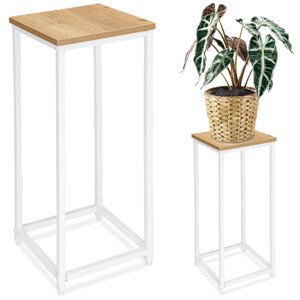 Stojan na květiny ARBEN CRAFT bílý 60 cm